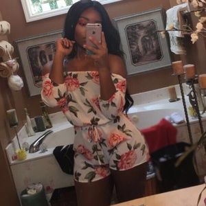 Floral Romper